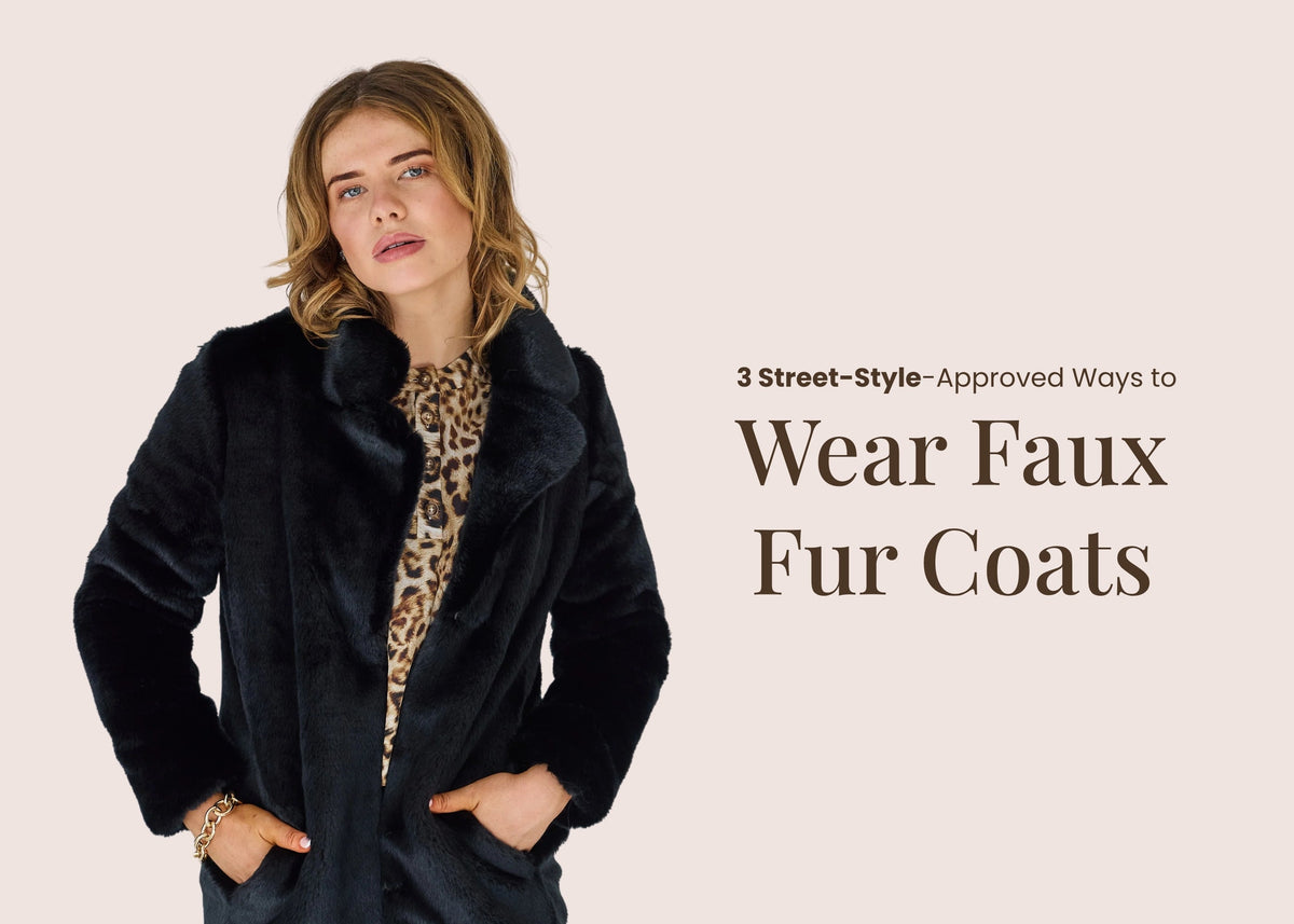 3 Street-Style-Approved Ways to Wear Faux Fur Coats