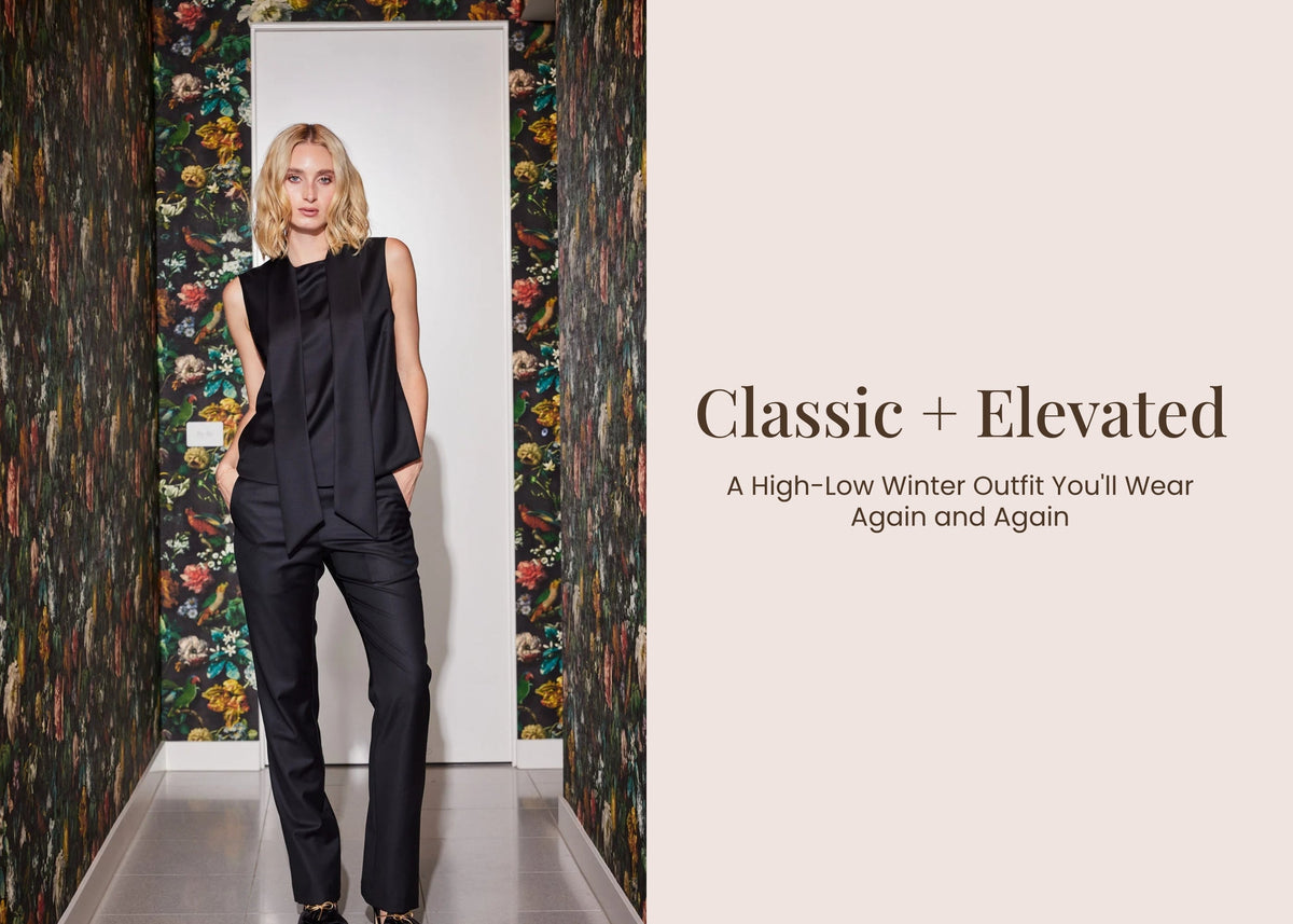 Classic + Elevated: A High-Low Winter Outfit You'll Wear Again and Again
