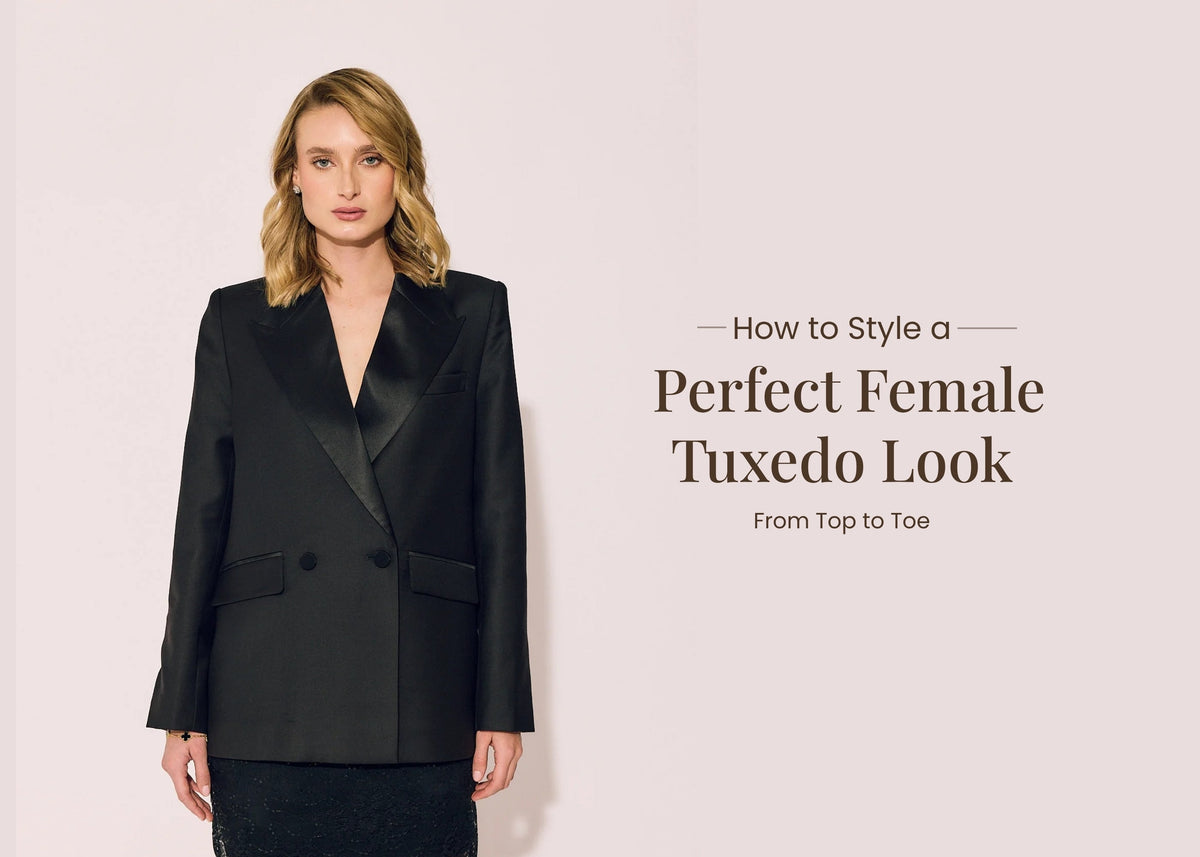 How to Style a Perfect Female Tuxedo Look, From Top to Toe