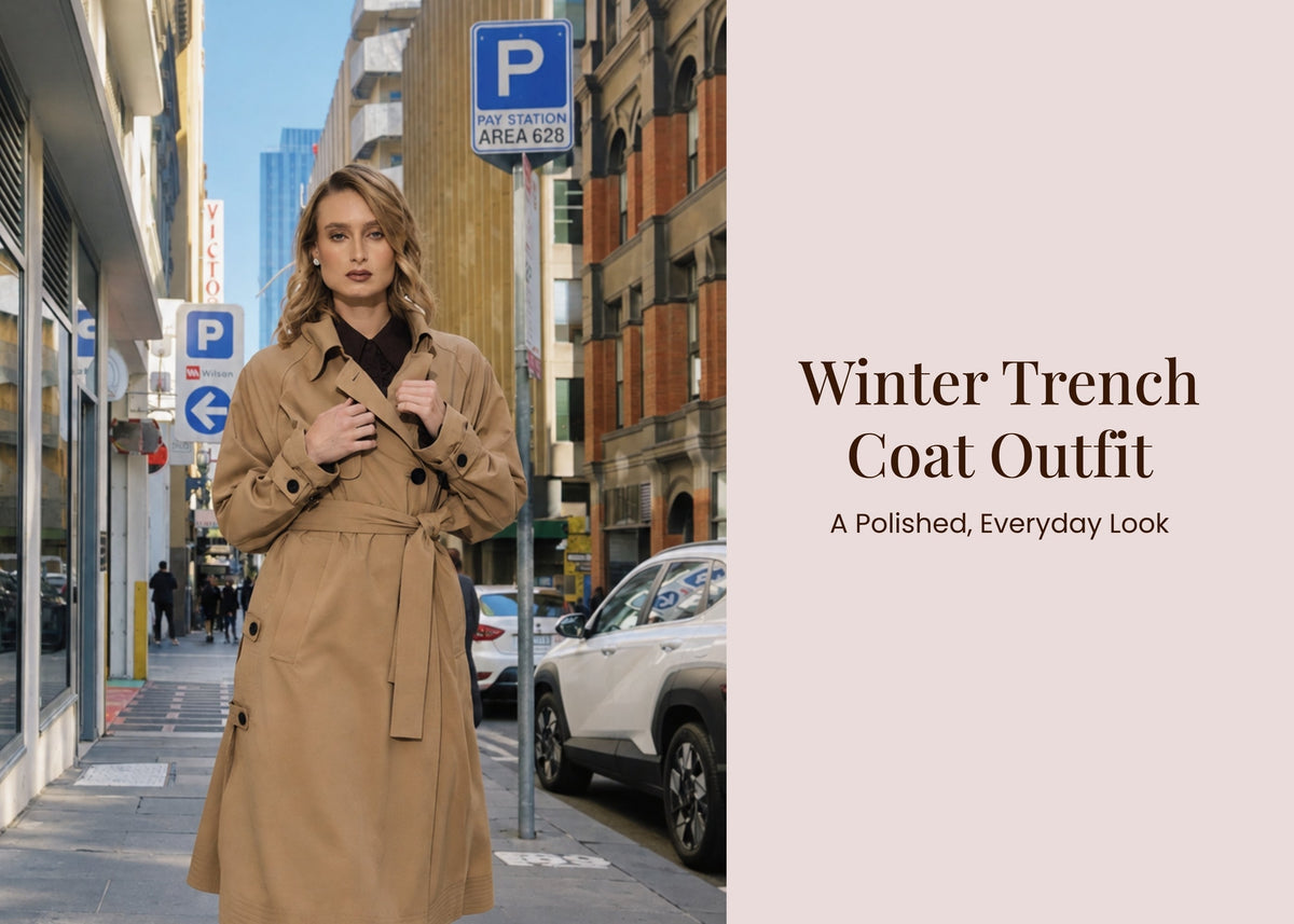 Winter Trench Coat Outfit: A Polished, Everyday Look