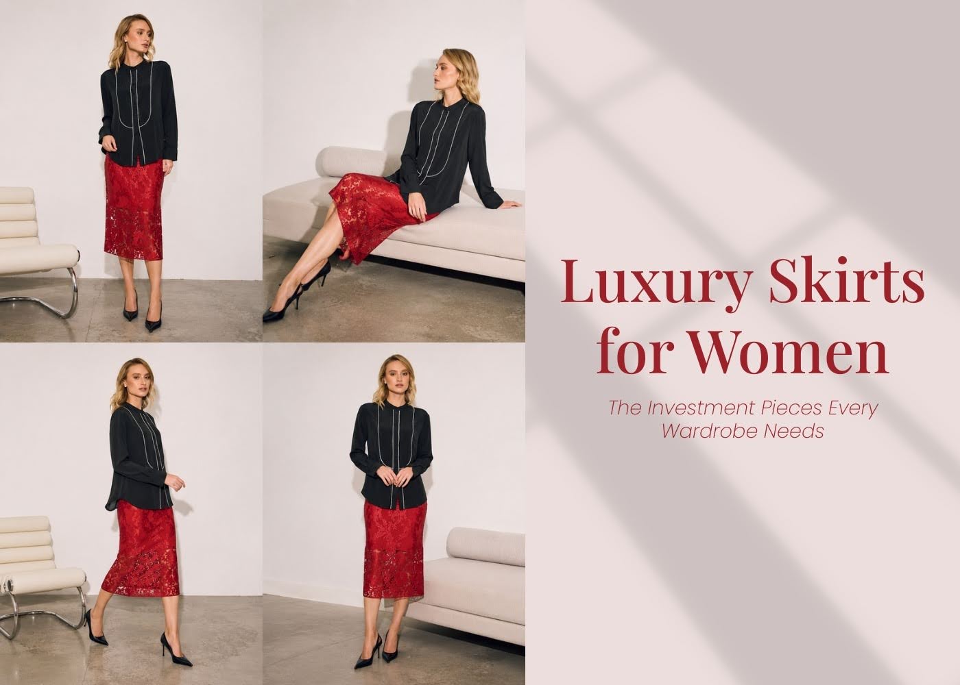 Luxury Skirts for Women: The Styles Worth Owning 