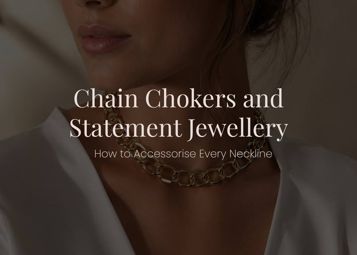 Chain Choker Necklace Styling Guide for Every Neckline 