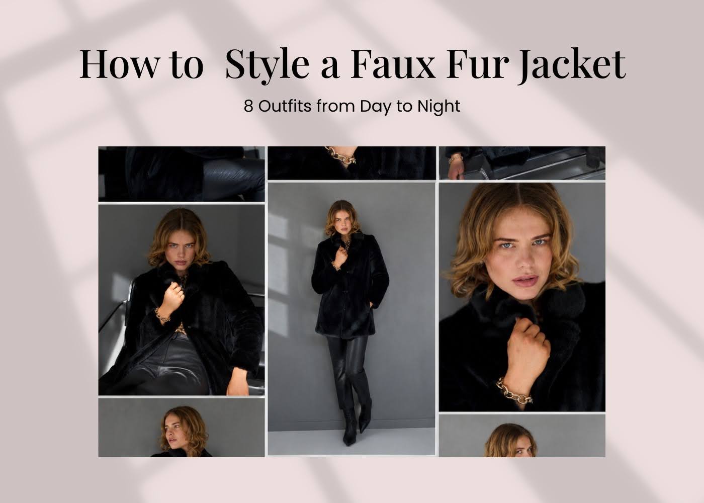 Faux Fur Coat Outfit Ideas for Day-to-Night Dressing