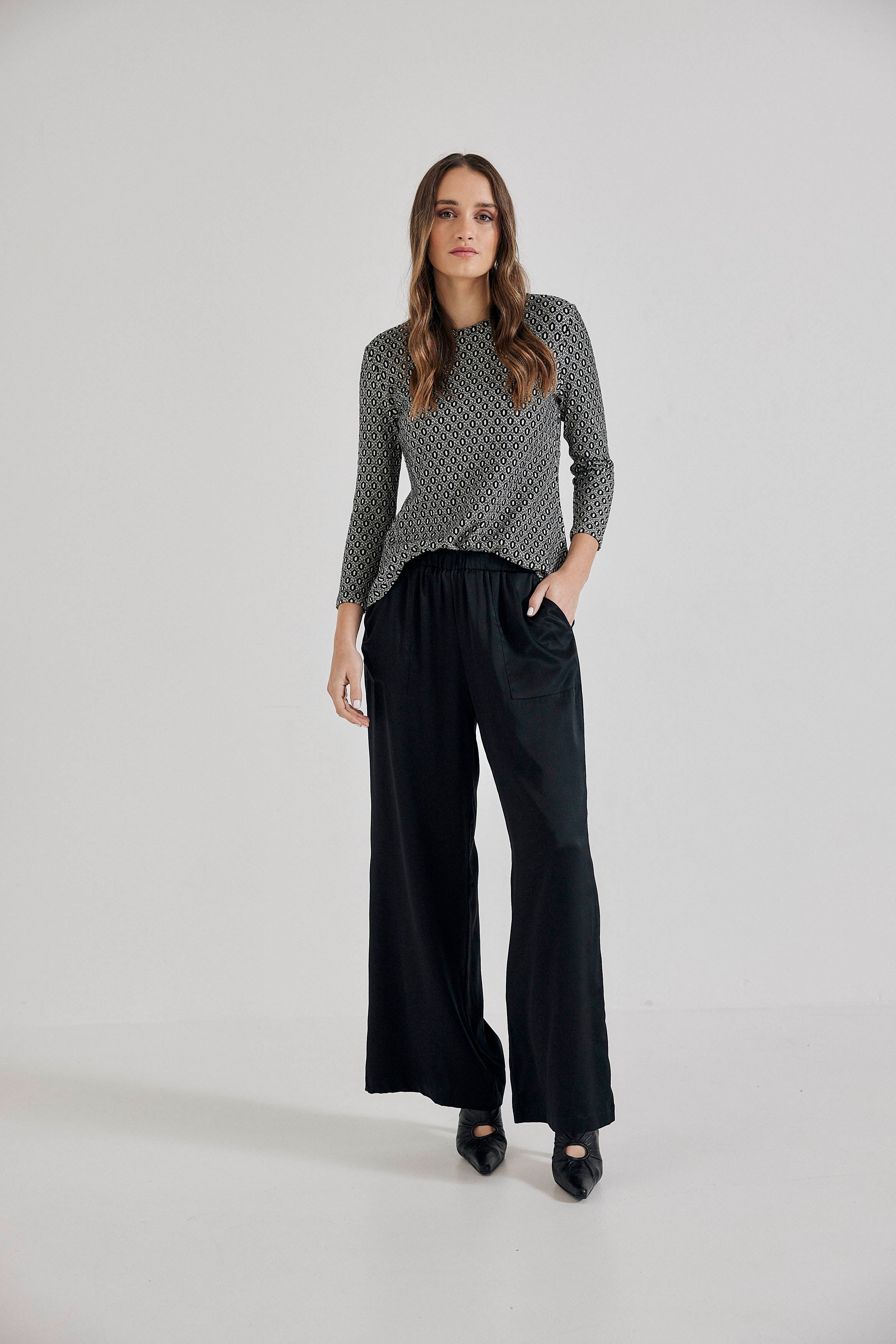 Freya Pant in Black